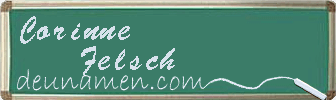 Corinne Felsch Visitenkarte